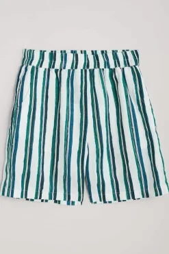 Women Seasalt Cornwall Aviso Printed Linen Shorts