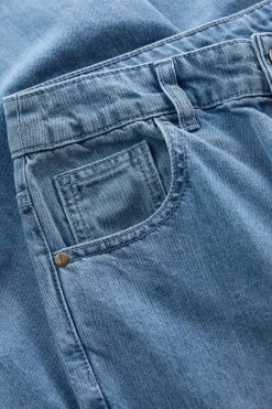 Women Seasalt Cornwall Barnes Organic Cotton Denim Crops