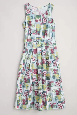Women Seasalt Cornwall Belle Fit-And-Flare Midi Dress