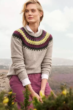 Women Seasalt Cornwall Berlewen Fair Isle Jumper