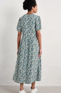 Women Seasalt Cornwall Birch Leaf Midaxi Tea Dress