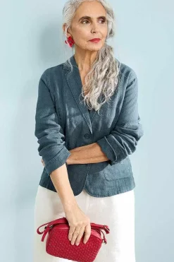 Women Seasalt Cornwall Blinker Linen Blazer