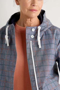 Women Seasalt Cornwall Blue Depth Waterproof Jacket