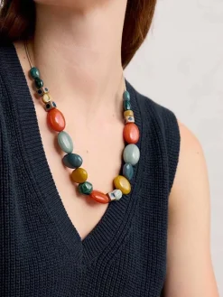 Women Seasalt Cornwall Bodinnar Beaded Necklace