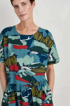 Women Seasalt Cornwall Brouse Organic Cotton Dress (Gots)