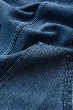 Women Seasalt Cornwall Calican Denim Pinafore Dress