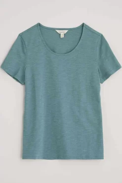 Women Seasalt Cornwall Camerance Scoop Neck T-Shirt (Gots)