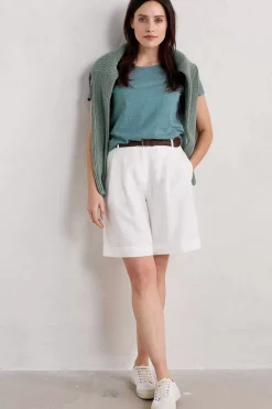 Women Seasalt Cornwall Camerance Scoop Neck T-Shirt (Gots)