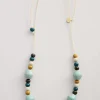 Women Seasalt Cornwall Canna Ceramic Bead Necklace