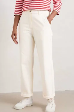 Women Seasalt Cornwall Cliff Picnic Straight Leg Jeans