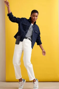 Women Seasalt Cornwall Cliff Picnic Straight Leg Jeans