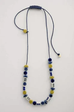 Women Seasalt Cornwall Collan Beaded Necklace