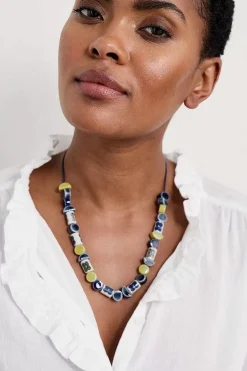Women Seasalt Cornwall Collan Beaded Necklace