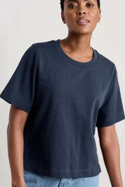 Women Seasalt Cornwall Copseland Organic Cotton T-Shirt (Gots)
