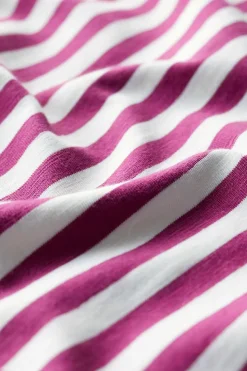 Women Seasalt Cornwall Copseland Striped Organic Cotton T-Shirt (Gots)