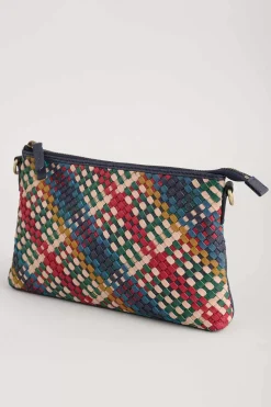 Women Seasalt Cornwall Crenvor Woven Leather Cross Body Bag