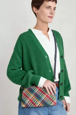 Women Seasalt Cornwall Crenvor Woven Leather Cross Body Bag