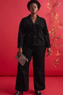 Women Seasalt Cornwall Dillwyn Wide Leg Cord Trouser