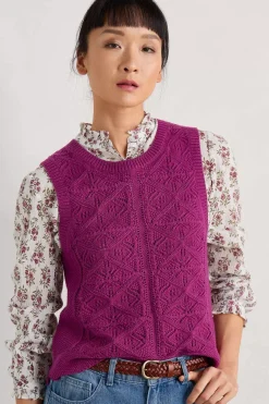 Women Seasalt Cornwall Doe Path Knitted Vest