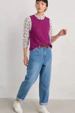 Women Seasalt Cornwall Doe Path Knitted Vest