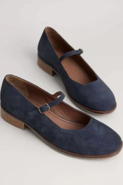 Women Seasalt Cornwall Dovecote Suede Mary Jane Shoes