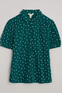 Women Seasalt Cornwall Embrace Short Sleeve Shirt