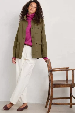 Women Seasalt Cornwall Far Horizon Organic Cotton Jacket
