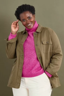 Women Seasalt Cornwall Far Horizon Organic Cotton Jacket