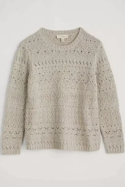 Women Seasalt Cornwall Feock Merino Blend Jumper