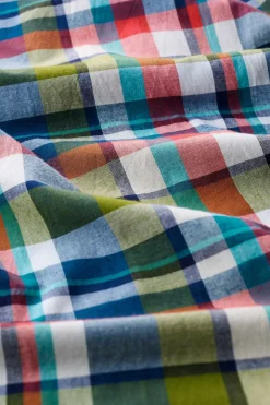 Women Seasalt Cornwall Fleet Checked Midi Dress