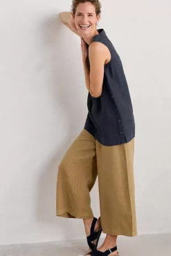 Women Seasalt Cornwall Foredune Linen Vest