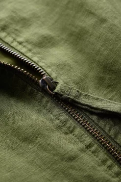 Women Seasalt Cornwall Galleon Zip Through Linen Jacket