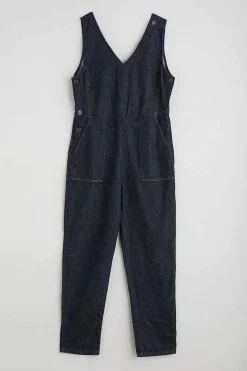Women Seasalt Cornwall Gilley Denim Dungarees
