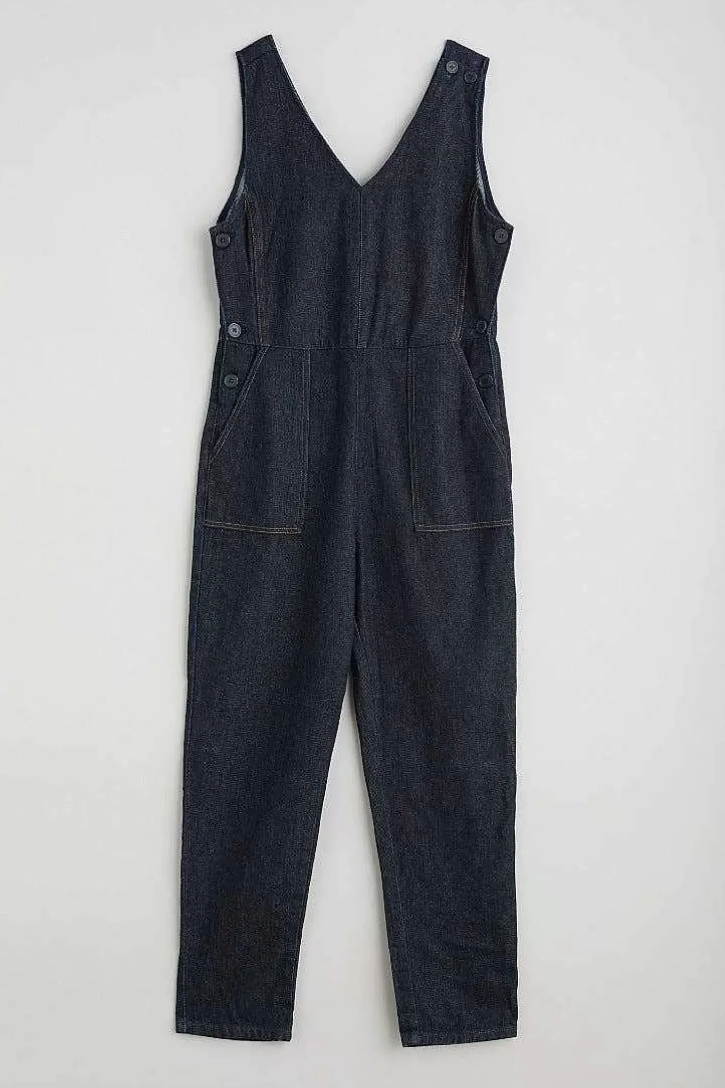 Women Seasalt Cornwall Gilley Denim Dungarees