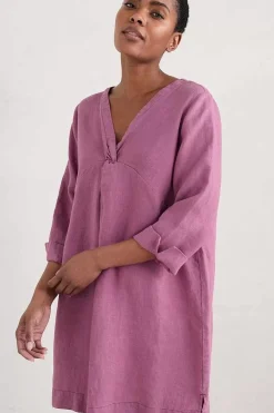 Women Seasalt Cornwall Golitha Falls Linen Tunic