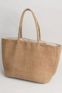 Women Seasalt Cornwall Grassland Jute Basket Bag
