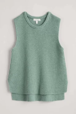 Women Seasalt Cornwall Gull Rising Knitted Vest