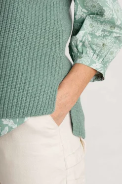 Women Seasalt Cornwall Gull Rising Knitted Vest