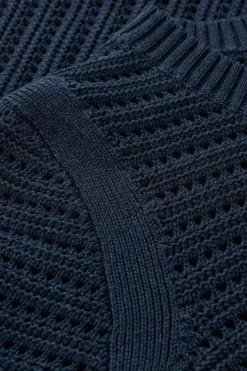 Women Seasalt Cornwall Gull Rock Pointelle Knit Jumper (Gots)