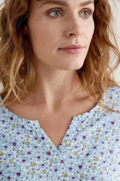 Women Seasalt Cornwall Gypsophilia Notch Neck Top