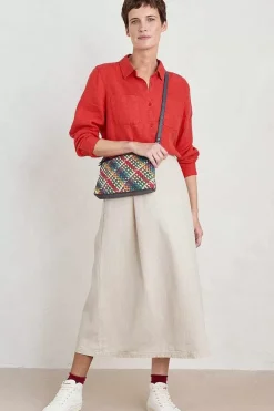 Women Seasalt Cornwall Hazel Branch Linen Shirt