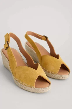 Women Seasalt Cornwall Hazy Dawn Low Heel Suede Espadrilles