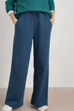 Women Seasalt Cornwall Ivy Barn Wide Leg Jersey Trousers