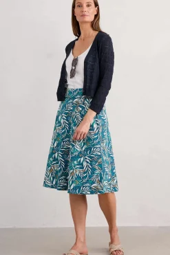 Women Seasalt Cornwall Jessica Grace A-Line Jersey Skirt