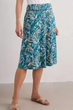 Women Seasalt Cornwall Jessica Grace A-Line Jersey Skirt