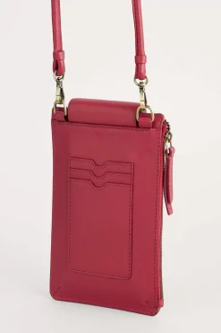 Women Seasalt Cornwall Kelsey Leather Phone Wallet
