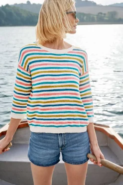 Women Seasalt Cornwall Knavock Striped Jumper