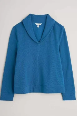 Women Seasalt Cornwall Knot Berry Shawl Neck Sweatshirt