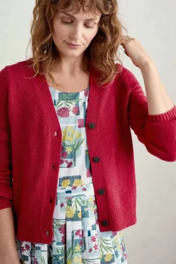 Women Seasalt Cornwall Lambe Creek V-Neck Cardigan