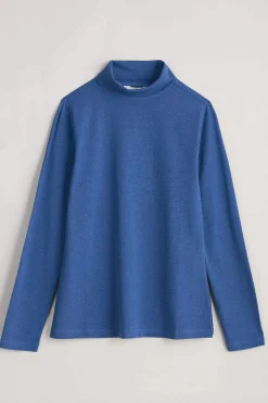 Women Seasalt Cornwall Landing Roll Neck Top (Gots)